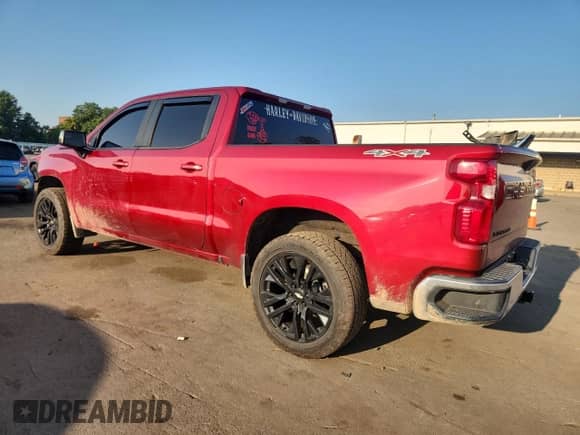 2021 Chevrolet Silverado 1500 LT z VIN 1GCPYDEK2MZ153814, wystawiony jako Copart lot #68332095 z przebiegiem 61 634 mil mil oraz Szkoda całkowita • Salvage title. Historia ofert i sprzedaży dostępna na DreamBid. Obrazek 2.