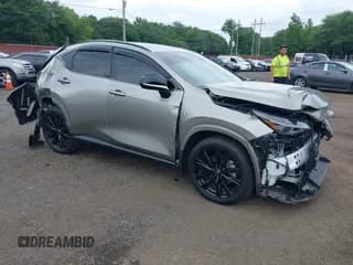 ✅ 2024 Lexus NX 350 F Sport • VIN: 2T2KGCEZ1RC059750 • Lot: 42705595. Listed on IAAI with 9,294 mi. Free auction sales archive from the USA and detailed vehicle history report at DreamBid. Image 1.