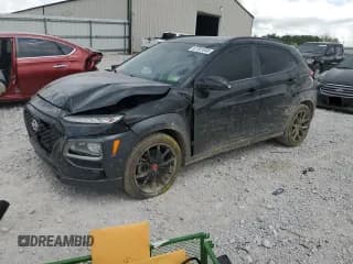 ✅ 2021 Hyundai Kona Night Edition • VIN: KM8K6CA5XMU733315 • Лот: 67581695. Опубликован ранее на Copart с пробегом 79 424 миль. Бесплатный доступ к архиву аукционных продаж из США и подробный отчёт об истории автомобиля на DreamBid. Изображение 1.