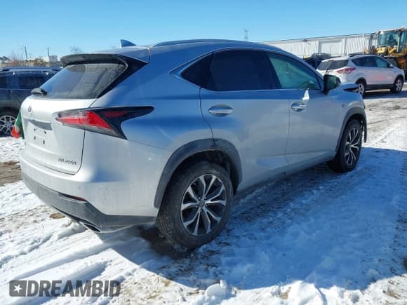 ✅ 2017 Lexus NX 200t • VIN: JTJBARBZ0H2125289 • Lot: 41632911. Listed on IAAI with 91,203 mi. Free auction sales archive from the USA and detailed vehicle history report at DreamBid. Image 4.