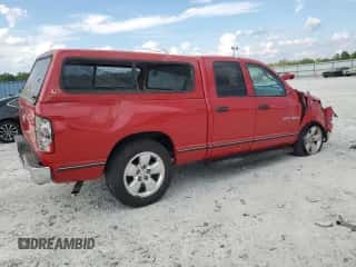 2005 Dodge 1500 SLT z VIN 1D7HA18NX5S154237, wystawiony jako Copart lot #73997244 z przebiegiem 65 680 mil mil oraz Szkoda całkowita • Salvage title. Historia ofert i sprzedaży dostępna na DreamBid. Obrazek 3.