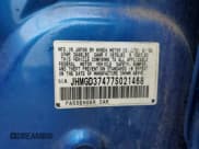 ✅ 2007 Honda Fit • VIN: JHMGD37477S021468 • Lot: 58093675. Listed on Copart with 111,480 mi. Free auction sales archive from the USA and detailed vehicle history report at DreamBid. Image 12.