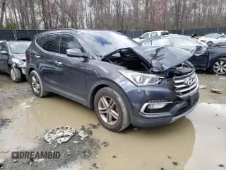 ✅ 2017 Hyundai Santa Fe 2.4L • VIN: 5XYZU3LB0HG490942 • Лот: 45930924. Опубликован ранее на Copart с пробегом 87 356 миль. Бесплатный доступ к архиву аукционных продаж из США и подробный отчёт об истории автомобиля на DreamBid. Изображение 4.