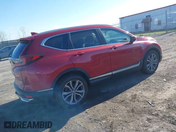 ✅ 2021 Honda CR-V Touring • VIN: 7FART6H9XME003424 • Lot: 42030168. Listed on IAAI with 86,299 mi. Free auction sales archive from the USA and detailed vehicle history report at DreamBid. Image 4.
