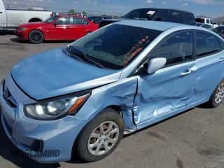 2013 Hyundai Accent GLS with VIN KMHCT4AE1DU413111, listed as a IAAI auction lot 43342868 with 96,731 mi miles and . Bid and sale history available at DreamBid. Image 6.