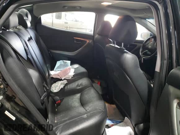 2013 Hyundai Elantra GLS z VIN KMHDH4AE6DU757393, wystawiony jako Copart lot #89880155 z przebiegiem Nie podano mil oraz Szkoda całkowita • Salvage title. Historia ofert i sprzedaży dostępna na DreamBid. Obrazek 10.