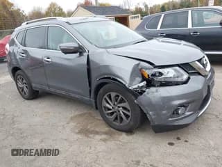 ✅ 2016 Nissan Rogue SL • VIN: 5N1AT2MV5GC883658 • Лот: 43500459. Опубликован ранее на IAAI с пробегом 109 848 миль. Бесплатный доступ к архиву аукционных продаж из США и подробный отчёт об истории автомобиля на DreamBid. Изображение 1.