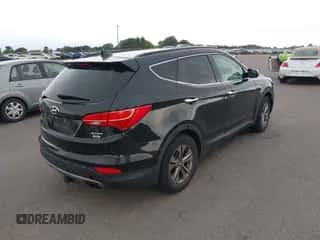 2015 Hyundai Santa Fe with VIN 5XYZUDLB2FG262850, listed as a IAAI auction lot 43188257 with 113,972 mi miles and . Bid and sale history available at DreamBid. Image 4.