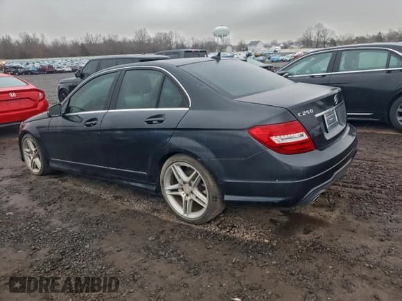 ✅ 2013 Mercedes-Benz C 250 Sport • VIN: WDDGF4HB9DA783089 • Lot: 95131695. Listed on Copart with 66,360 mi. Free auction sales archive from the USA and detailed vehicle history report at DreamBid. Image 2.