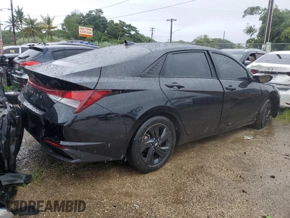 ✅ 2022 Hyundai Elantra SEL • VIN: KMHLM4AG3NU349430 • Lot: 71870745. Listed on Copart with Not provided. Free auction sales archive from the USA and detailed vehicle history report at DreamBid. Image 3.