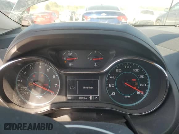 2017 Chevrolet Cruze Premier with VIN 1G1BF5SM7H7230988, listed as a Copart auction lot 80516445 with 85,493 mi miles and Clean title. Bid and sale history available at DreamBid. Image 9.