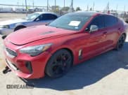 ✅ 2019 Kia Stinger GT1 • VIN: KNAE45LC4K6058140 • Lot: 41859753. Listed on IAAI with 63,847 mi. Free auction sales archive from the USA and detailed vehicle history report at DreamBid. Image 2.