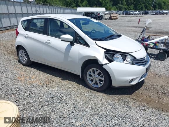 ✅ 2016 Nissan Note S • VIN: 3N1CE2CP5GL408139 • Lot: 42534784. Listed on IAAI with 99,017 mi. Free auction sales archive from the USA and detailed vehicle history report at DreamBid. Image 1.