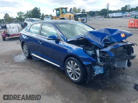 2016 Hyundai Sonata Sport with VIN 5NPE34AF8GH260361, listed as a IAAI auction lot 43336466 with 113,179 mi miles and . Bid and sale history available at DreamBid. Image 1.