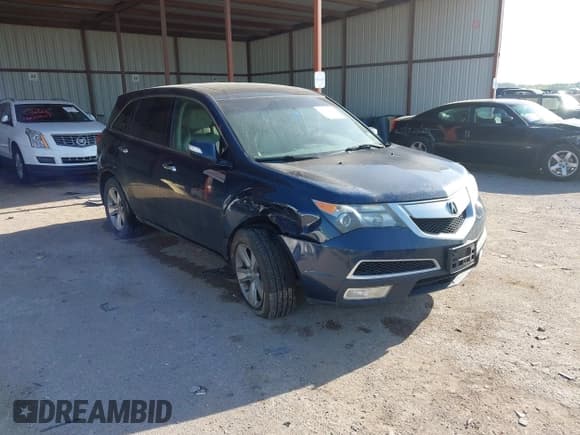✅ 2012 Acura MDX • VIN: 2HNYD2H21CH550052 • Lot: 42008006. Listed on IAAI with 240,553 mi. Free auction sales archive from the USA and detailed vehicle history report at DreamBid. Image 1.