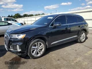 ✅ 2020 Audi Q7 Premium Plus • VIN: WA1LXAF76LD002524 • Лот: 71551855. Опубликован ранее на Copart с пробегом 76 256 миль. Бесплатный доступ к архиву аукционных продаж из США и подробный отчёт об истории автомобиля на DreamBid. Изображение 1.