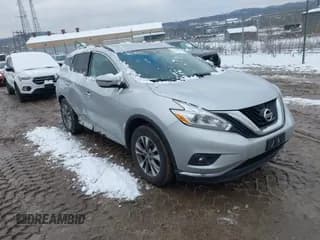 ✅ 2017 Nissan Murano S • VIN: 5N1AZ2MH6HN105870 • Lot: 43855162. Listed on IAAI with 115,692 mi. Free auction sales archive from the USA and detailed vehicle history report at DreamBid. Image 1.