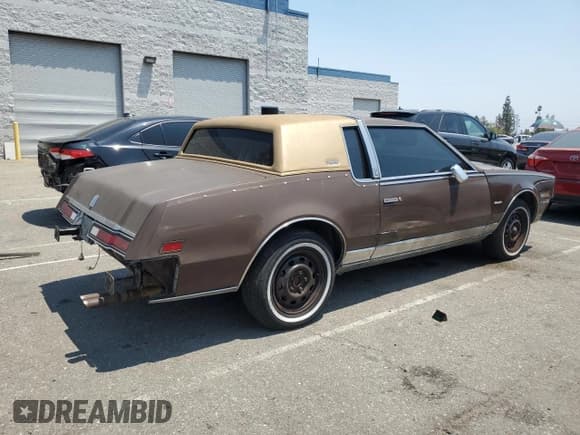 ✅ 1985 Oldsmobile Toronado Custom Brougham • VIN: 1G3EZ57YXFE308423 • Lot: 65082295. Listed on Copart with 91,515 mi. Free auction sales archive from the USA and detailed vehicle history report at DreamBid. Image 3.