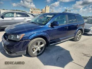 ✅ 2017 Dodge Journey Crossroad Plus • VIN: 3C4PDCGG8HT581348 • Лот: 81251535. Опубликован ранее на Copart с пробегом 158 142 миль. Бесплатный доступ к архиву аукционных продаж из США и подробный отчёт об истории автомобиля на DreamBid. Изображение 1.