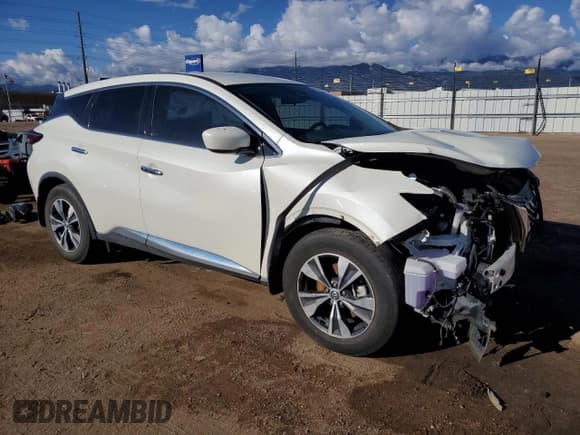 ✅ 2021 Nissan Murano S • VIN: 5N1AZ2AS2MC104236 • Lot: 82029005. Listed on Copart with 45,548 mi. Free auction sales archive from the USA and detailed vehicle history report at DreamBid. Image 4.