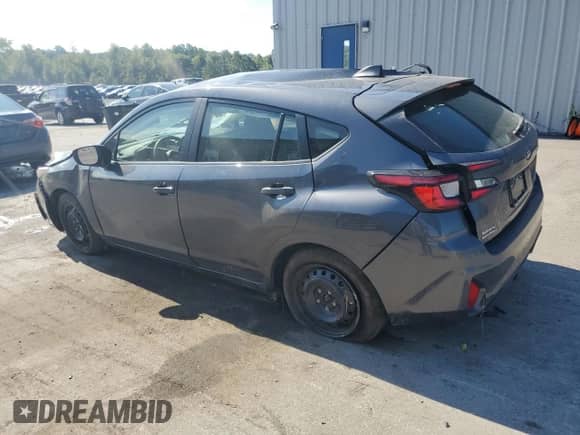 2024 Subaru Impreza с VIN JF1GUABC1R8910812, выставлен на аукционе Copart как лот 80145035 с пробегом 10 716 миль миль и Списание • Salvage title. История ставок и продаж доступна на DreamBid. Изображение 2.