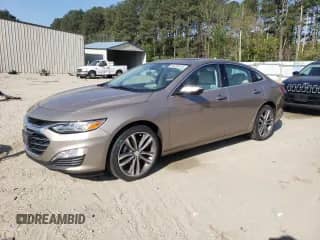 2022 Chevrolet Malibu Premier with VIN 1G1ZE5SXXNF117601, listed as a Copart auction lot 55243515 with 91,400 mi miles and Salvage title. Bid and sale history available at DreamBid. Image 1.
