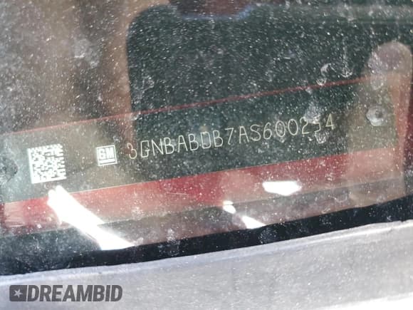 ✅ 2010 Chevrolet HHR 1LT • VIN: 3GNBABDB7AS600254 • Lot: 46827055. Listed on Copart with Not provided. Free auction sales archive from the USA and detailed vehicle history report at DreamBid. Image 13.