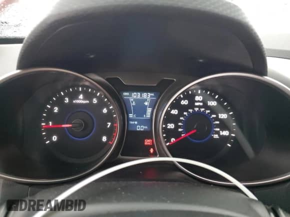 2012 Hyundai Veloster w/Red Int z VIN KMHTC6AD4CU077956, wystawiony jako Copart lot #43504505 z przebiegiem 103 183 mil mil oraz Szkoda całkowita • Salvage title. Historia ofert i sprzedaży dostępna na DreamBid. Obrazek 9.