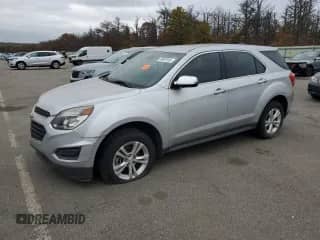 2017 Chevrolet Equinox LS with VIN 2GNALBEK8H1516972, listed as a Copart auction lot 90607645 with 123,312 mi miles and Clean title. Bid and sale history available at DreamBid. Image 1.