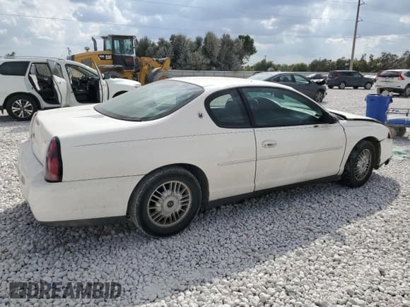 ✅ 2001 Chevrolet Monte Carlo LS • VIN: 2G1WW12E319288006 • Lot: 89816335. Listed on Copart with Not provided. Free auction sales archive from the USA and detailed vehicle history report at DreamBid. Image 3.