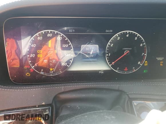 ✅ 2019 Mercedes-Benz S 450 • VIN: WDDUG6EB6KA460387 • Лот: 68703414. Опубликован ранее на Copart с пробегом 36 399 миль. Бесплатный доступ к архиву аукционных продаж из США и подробный отчёт об истории автомобиля на DreamBid. Изображение 9.