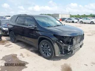 2021 Chevrolet Traverse RS with VIN 1GNERJKW9MJ255465, listed as a IAAI auction lot 42140871 with 26,945 mi miles and . Bid and sale history available at DreamBid. Image 1.