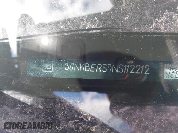 ✅ 2022 Chevrolet Blazer RS • VIN: 3GNKBERS9NS112212 • Lot: 41663641. Listed on IAAI with 48,458 mi. Free auction sales archive from the USA and detailed vehicle history report at DreamBid. Image 9.