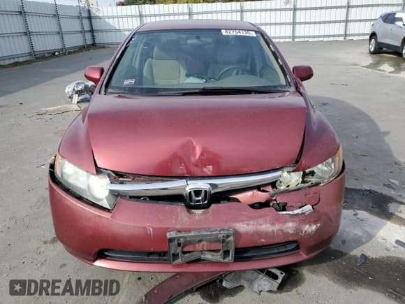 ✅ 2007 Honda Civic LX • VIN: 1HGFA16587L123359 • Лот: 82754135. Опубликован ранее на Copart с пробегом 173 847 миль. Бесплатный доступ к архиву аукционных продаж из США и подробный отчёт об истории автомобиля на DreamBid. Изображение 5.