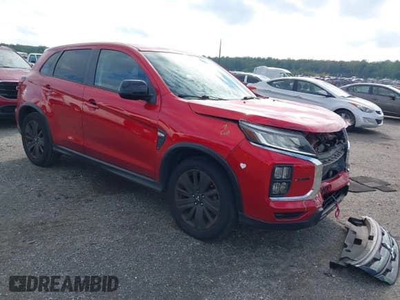 ✅ 2021 Mitsubishi Outlander ES • VIN: JA4ARUAU3MU004426 • Lot: 43292554. Listed on IAAI with 72,167 mi. Free auction sales archive from the USA and detailed vehicle history report at DreamBid. Image 1.