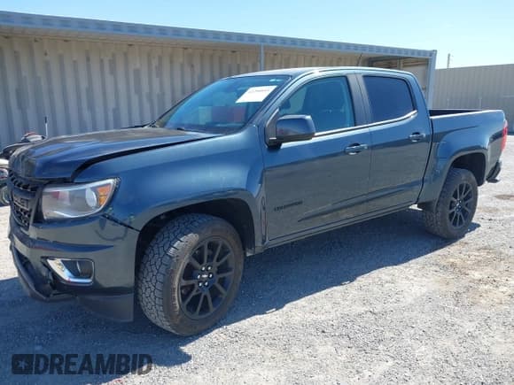 ✅ 2020 Chevrolet Colorado 2WD LT • VIN: 1GCGSCEN9L1109361 • Lot: 42290953. Listed on IAAI with 72,947 mi. Free auction sales archive from the USA and detailed vehicle history report at DreamBid. Image 2.