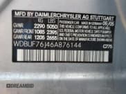 ✅ 2006 Mercedes-Benz E 55 AMG • VIN: WDBUF76J46A876144 • Lot: 89139685. Listed on Copart with 120,863 mi. Free auction sales archive from the USA and detailed vehicle history report at DreamBid. Image 12.