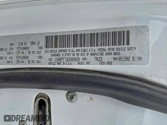 ✅ 2016 Ram 1500 Express • VIN: 1C6RR7FT3GS365429 • Lot: 96975695. Listed on Copart with 222,931 mi. Free auction sales archive from the USA and detailed vehicle history report at DreamBid. Image 10.