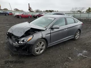 ✅ 2019 Hyundai Sonata SEL • VIN: 5NPE34AF3KH760064 • Лот: 45701353. Опубликован ранее на Copart с пробегом 26 847 миль. Бесплатный доступ к архиву аукционных продаж из США и подробный отчёт об истории автомобиля на DreamBid. Изображение 1.