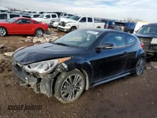 ✅ 2016 Hyundai Veloster Turbo • VIN: KMHTC6AE9GU294563 • Lot: 43613153. Wystawiony na Copart z przebiegiem 76 649 mil. Bezpłatny archiwum sprzedaży aukcyjnych z USA i szczegółowy raport historii pojazdu na DreamBid. Zdjęcie 2.