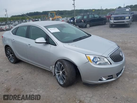 ✅ 2016 Buick Verano Sport Touring • VIN: 1G4PW5SK0G4130352 • Lot: 43331079. Listed on IAAI with 33,737 mi. Free auction sales archive from the USA and detailed vehicle history report at DreamBid. Image 1.