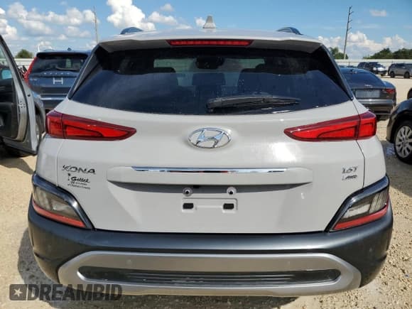 ✅ 2023 Hyundai Kona Limited • VIN: KM8K5CA33PU049261 • Lot: 74014884. Listed on Copart with Not provided. Free auction sales archive from the USA and detailed vehicle history report at DreamBid. Image 6.