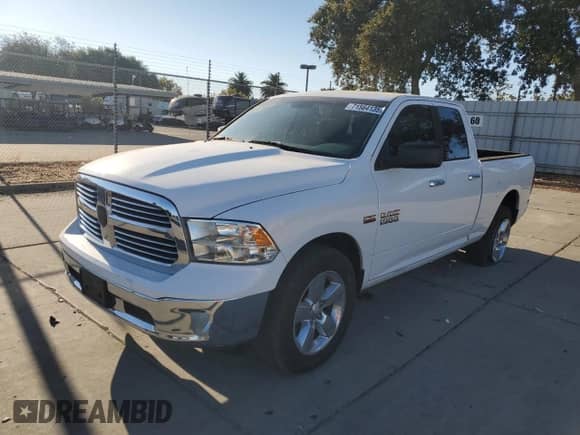 2015 Ram 1500 Big Horn with VIN 1C6RR6GT4FS604493, listed as a Copart auction lot 71564135 with 113,766 mi miles and Salvage title. Bid and sale history available at DreamBid. Image 1.