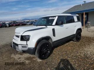 ✅ 2025 Land Rover Defender S • VIN: SALEJ7EX0S2398165 • Лот: 85183115. Опубликован ранее на Copart с пробегом 14 368 миль. Бесплатный доступ к архиву аукционных продаж из США и подробный отчёт об истории автомобиля на DreamBid. Изображение 1.