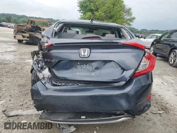 ✅ 2021 Honda Civic EX-L • VIN: 19XFC1F7XME011791 • Lot: 65689665. Listed on Copart with 25,405 mi. Free auction sales archive from the USA and detailed vehicle history report at DreamBid. Image 6.