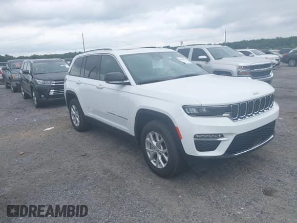 ✅ 2023 Jeep Grand Cherokee Limited • VIN: 1C4RJHBG3PC643173 • Lot: 42893164. Listed on IAAI with 20,323 mi. Free auction sales archive from the USA and detailed vehicle history report at DreamBid. Image 1.