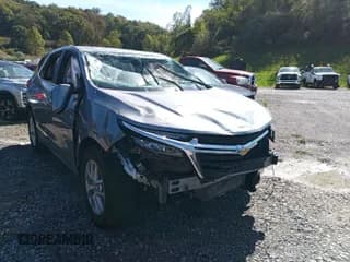 ✅ 2024 Chevrolet Equinox LT • VIN: 3GNAXKEG3RS107459 • Лот: 43545491. Опубликован ранее на IAAI с пробегом 57 330 миль. Бесплатный доступ к архиву аукционных продаж из США и подробный отчёт об истории автомобиля на DreamBid. Изображение 1.