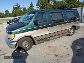 ✅ 1995 Ford Econoline Cargo • VIN: 1FDEE14N8SHA73264 • Lot: 75490264. Listed on Copart with 170,268 mi. Free auction sales archive from the USA and detailed vehicle history report at DreamBid. Image 1.