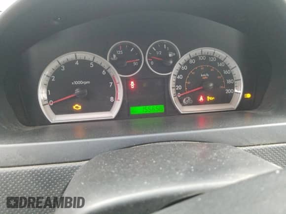 2009 Chevrolet Aveo z VIN 3G1TV55EX9L118517, wystawiony jako Copart lot #78802224 z przebiegiem 155 656 mil mil oraz Szkoda całkowita • Salvage title. Historia ofert i sprzedaży dostępna na DreamBid. Obrazek 9.