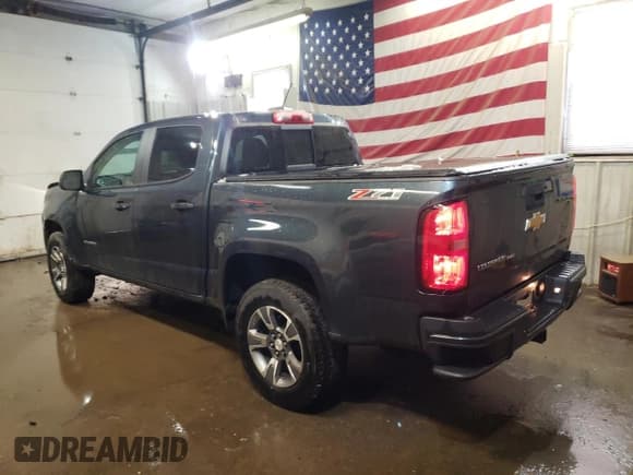 ✅ 2019 Chevrolet Colorado 4WD Z71 • VIN: 1GCGTDEN5K1168263 • Лот: 46158745. Опубликован ранее на Copart с пробегом 53 387 миль. Бесплатный доступ к архиву аукционных продаж из США и подробный отчёт об истории автомобиля на DreamBid. Изображение 2.